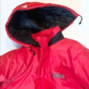 Nebraska Vintage Starter 2XL Puffy Jacket